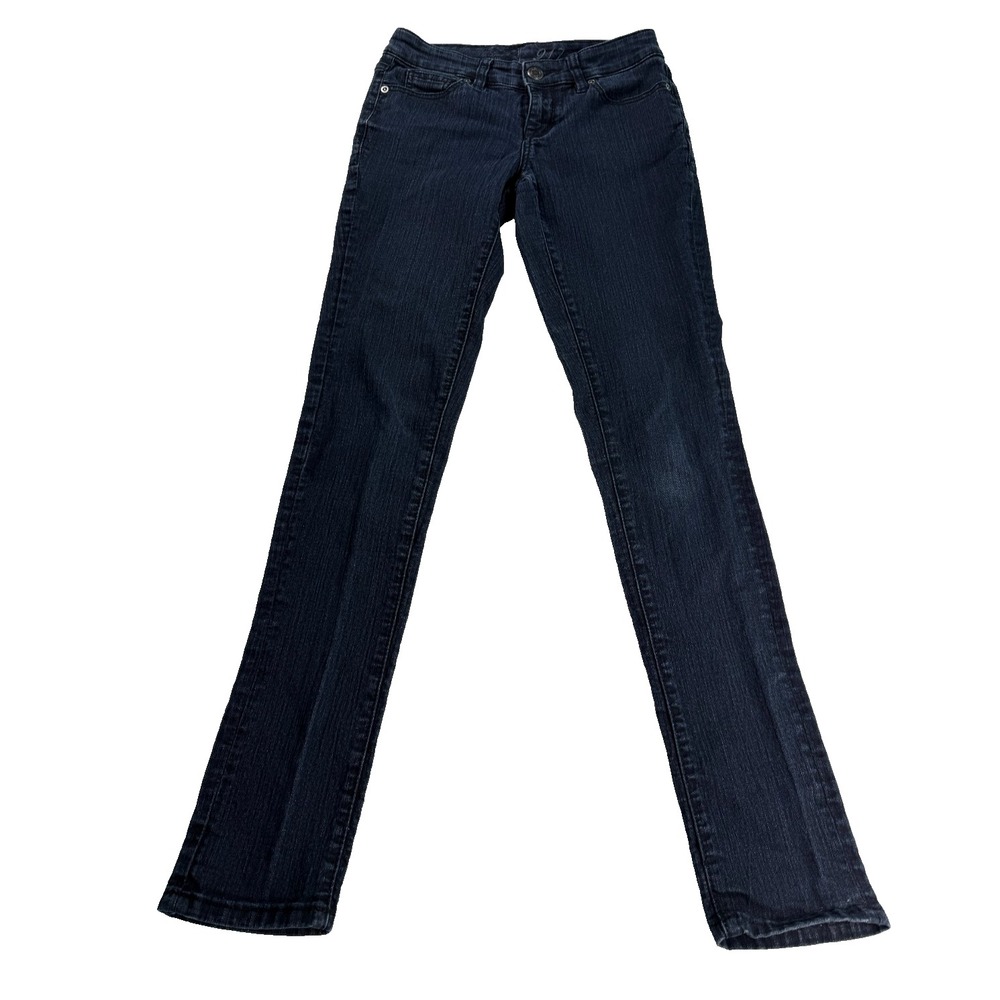 The Limited 917 Skinny Jeans Size 0R Dark Wash Low Rise Stretch Slim Leg